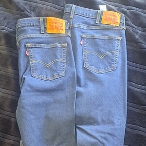 Levi's Classic Straight Blue Jeans